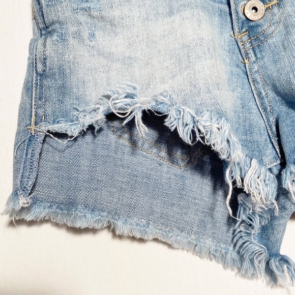 Vanilla Star High Rise Shortie Button Fly Shorts - Picture 6 of 7